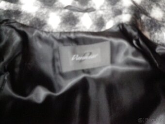 dámský vlněný značkový kabát -  vel.38 - 9