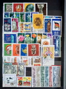 Poštovní známky v albu - německo - 9