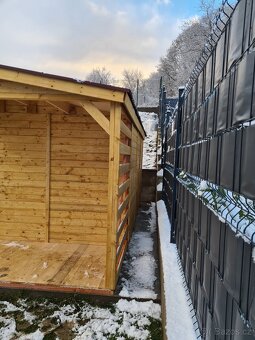 Záhradní dřevený domek doprava zdarma - 9
