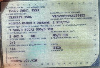 Ford TRANSIT ♛ 2.4 D 85kW 350L -SKŘÍŇOVÁ- - 9