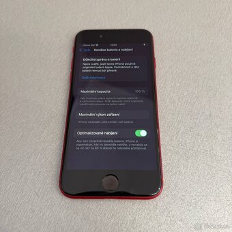 iPhone SE 2020 64GB red, pěkný stav, 12 měsíců záruka - 9
