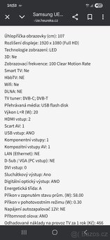 Prodám TV Samsung vč. Set-top boxu - 9