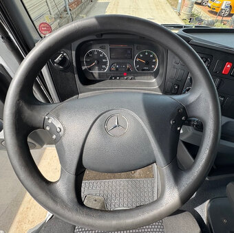 Mercedes Axor valník s hydraul. čelom na prepravu strojov - 9