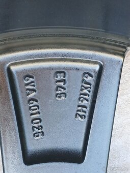 Pěkná nová orig alu kola Škoda Fabia 4, Michelin 195/55/16 - 9