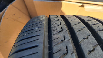 Alu kola 17" originál Audi 5x100 ET36 letní sada 215/40 R17 - 9