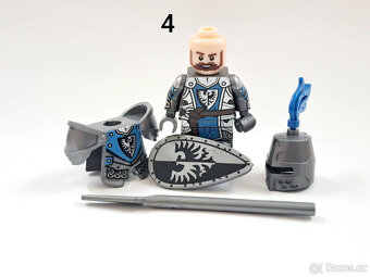 Minifigurky rytíři (7), typ Lego - 9