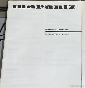 Marantz PM-62 Stereo Integrated Amplifier / Phono In - 9