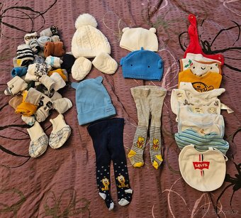 Oblečení po synovi 62 až 74. Celkem 220ks, cena kus 5,50kč. - 9