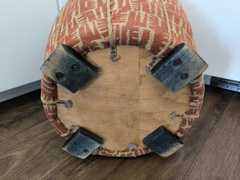 Art Deco taburet "Tulipán" - Jindřich Halabala - 9