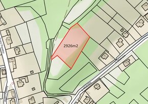 Pozemek Dolní Paseky Rožnov pod Radhoštěm 2926m2 - 9