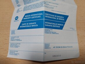 Minolta AF 20-35mm 1:3.5-4.5 - 9