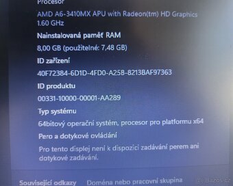 HP Pavilion dv6-6130ec čtyřjádro 8 GB RAM SSD - 9