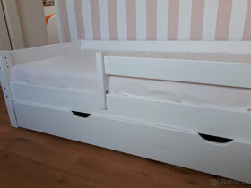 Masivní nová postel - borovice - 9