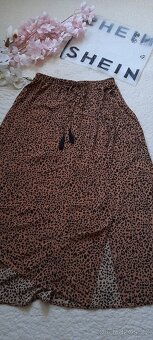 Shein leopardí maxi sukně - NOVÁ - 9