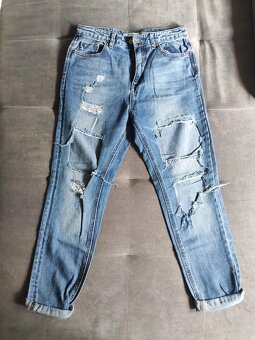 Stradivarius Ripped džíny MOM - 9