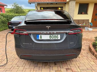 Tesla model X 100D Long Range, tažné, autopilot, DPH - 9
