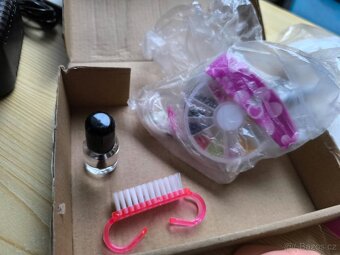 Úplně Nová uv lampa na nehty + kufřík sada na nehty. - 9