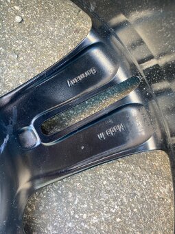 2x Alu disk Mercedes ( Ronal ) - 18" - 5x112 - 9