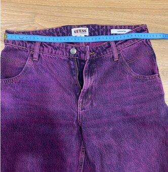 GUESS - dámské džíny - CARPENTER - KAPSÁČE - 9