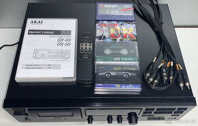 AKAI DX-59 Cassette Deck + DO/ 3Head/ Dual Capstan - 9