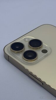 iPhone 14 Pro Max 128 GB Gold - Baterie 100 %, Záruka - 9