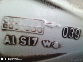 Originál alu kola Audi - 9