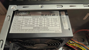 Počítačová skříň Cooler Master CMP 350 + zdroj Evolveo 400W - 9