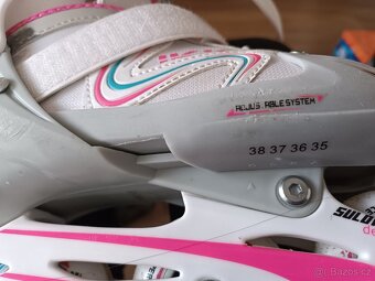 Rostoucí dětské zimní/letní brusle Sulov IKKI (35-38) - 9