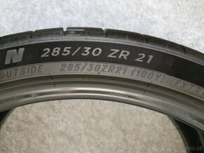 2x ZÁNOVNÍ 285/30 ZR21 Letní pneu Michelin Pilot Sport 4 S - 9