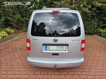 VW Caddy 1.9TDI 77kW,DPH,klima,1.Maj.tažné,výhřevy - 9