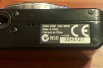 Digitální kompakt Sony CyberShot DSC W730 - 9
