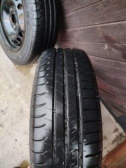 Plechové disky s letními pneu. 195/55/15 - 9