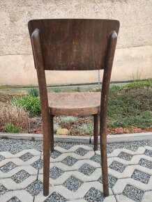Starožitné dřevěné židle Thonet - 2 ks - 9