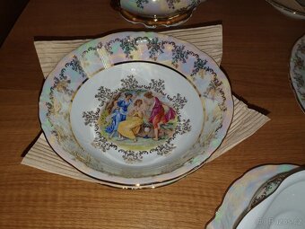 Jídelní servis perleťový listr Tři grácie - 9