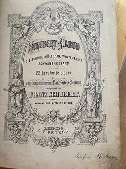 Staré noty- klavír,housle - 9