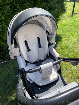 Kočárek Adamex 2v1 + autosedačka Cybex - 9