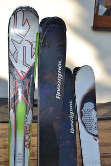 ski fan i váz. Rossignol Scratch 165 , boty EU 43 a hole - 9