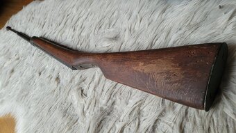 Cvičná puška na Šerm bodákem + učebnice + medaile - 9