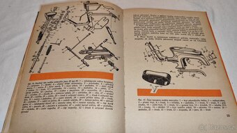 Učebnice řidiče mopedu a malého motocyklu – veteránská kniha - 9
