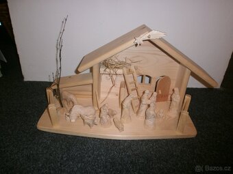 Český dřevěný betlém 14B2 - 9