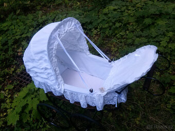 PROUTĚNY KOČAREK S MADEIR. KRAJKOU+ PANENKA ARIES NATAL 33cm - 9