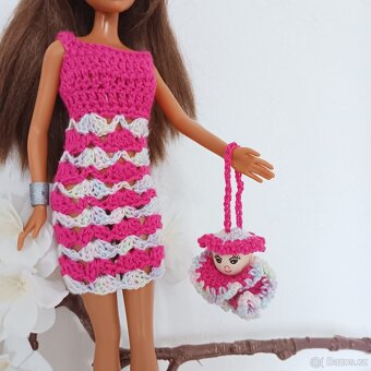 🧡 veselé šatičky na panenku - 9