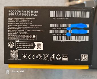 Prodám Poco X6 Pro 8/256gb funkční s vadou. - 9
