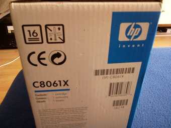 toner originální černý HP 61X , HP C8061X - 9