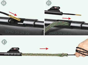 Čistenie zbrane BORESNAKE - 9