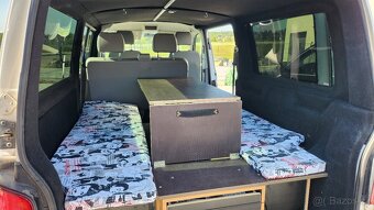 VW Transporter T5.1 facelift LONG 103kw 2.0 TDI, DPH, obytne - 9