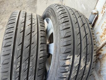 15"alu sada 5x100 origo Škoda Fabia 2 Roomster Ibiza Polo - 9