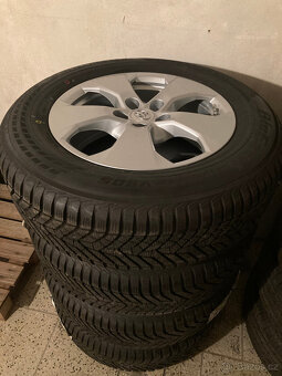 ALU disky 5x114.3 R17 Toyota RAV4 - originál - 9