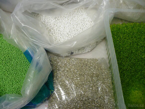 Retro skleněné korálky, Jablonecká bižuterie..,, - 9