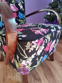 Párová koktejlkvá křesla H-237 J. Halabala - 9